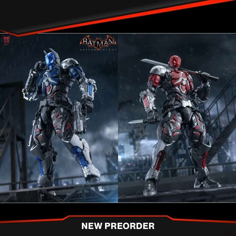 Model Kit Batman - 【在庫あり】HEMOXIAN アーカムナイト組み立てモデル YuanYe オーバーゼロ バットマン アクションフィギュア