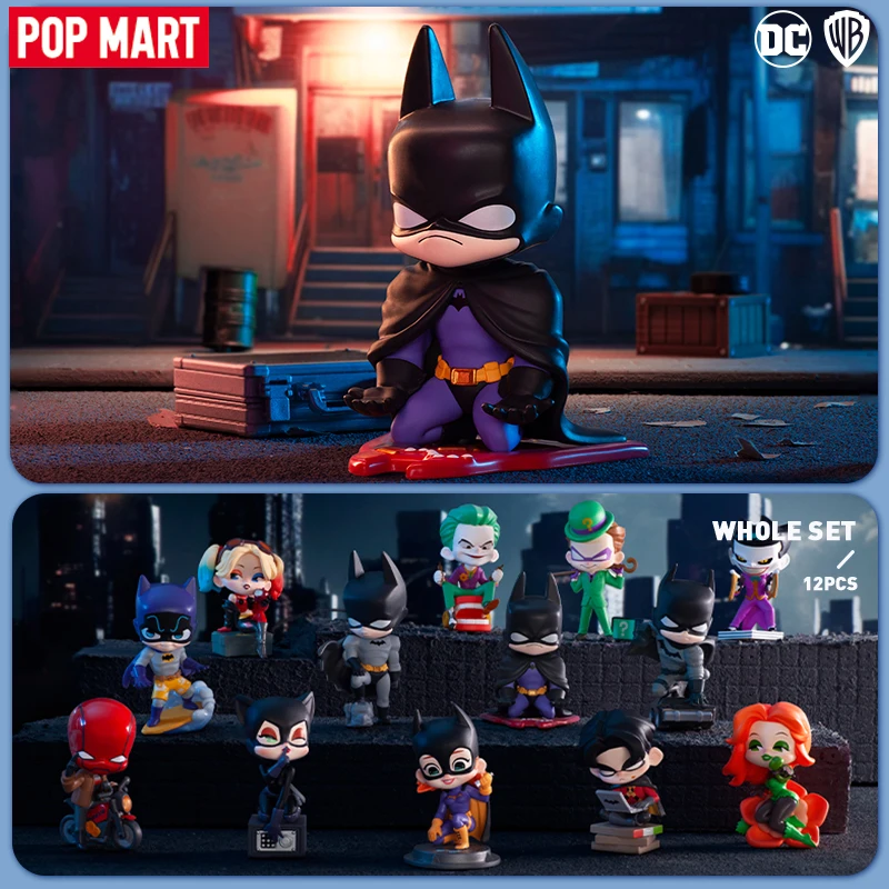 Model Kit Batman - POP MART DC ゴッサムシティシリーズ ミステリーボックス 1個/12個入り