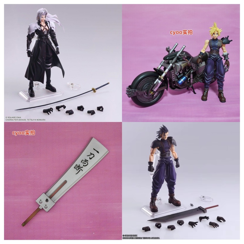 Model Kit Final Fantasy - 在庫あり オリジナル スクウェア・エニ セ ブリング・アート・シリーズ ザック・クラウド・ストライフ