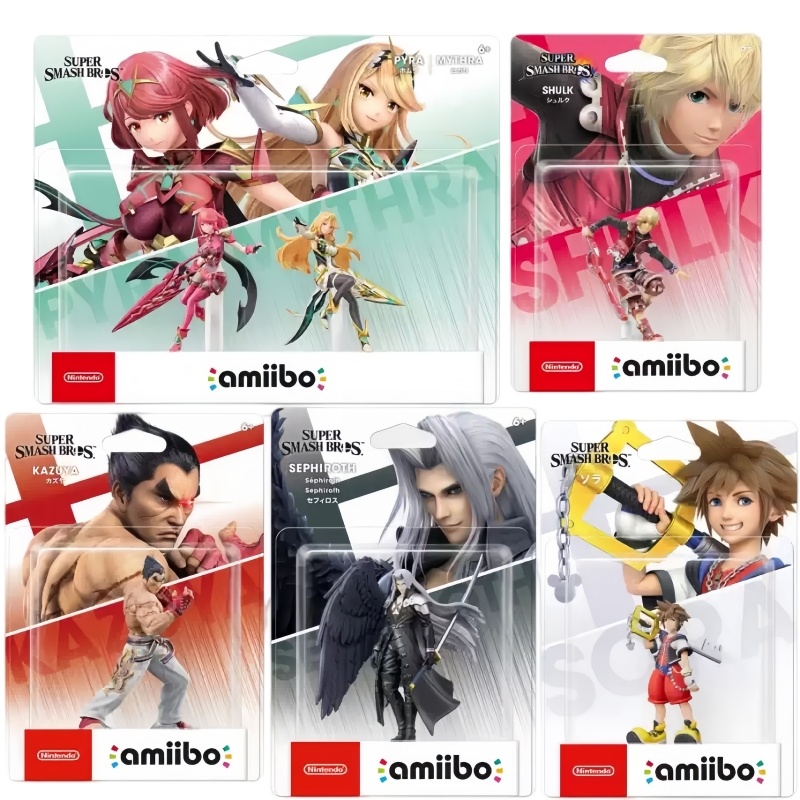 Model Kit Xenoblade - オリジナル在庫ありニンテンドーアミーブ セフィロス ピラ ミュトラ シュルク カズヤ