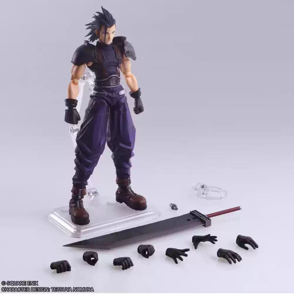 Model Kit Final Fantasy - 在庫あり オリジナル エニックス ブリングアーツ FF7 ザック・フェア