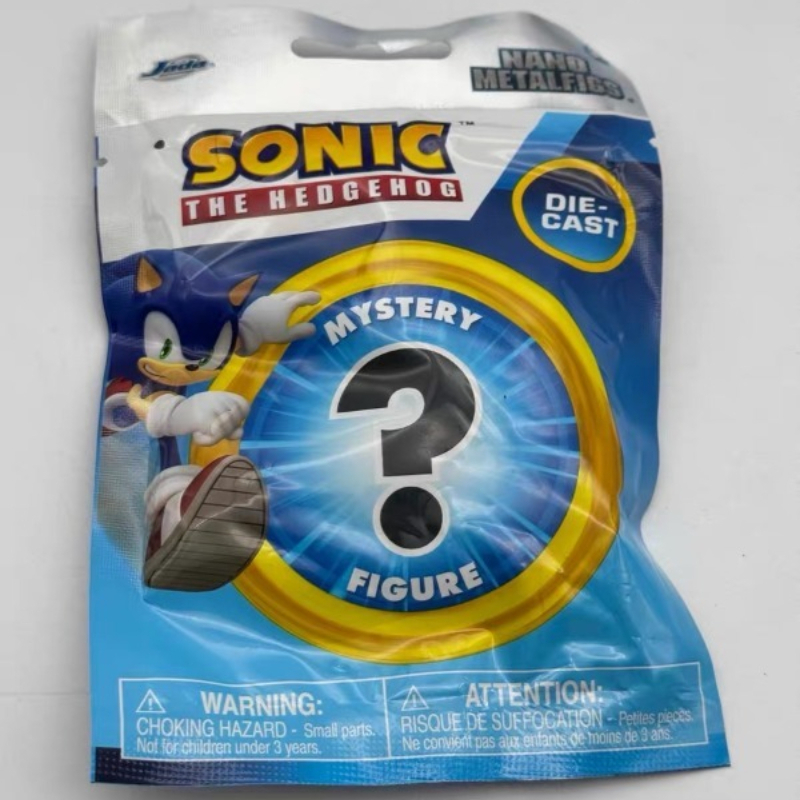 Model Kit Sonic - ジャダアニメフィギュアソニック・ザ・ヘッジホッグブラインドボックスおもちゃミステリーダイキャストメタルミニモデルおもちゃコレクションオーナメント男の子ギフト