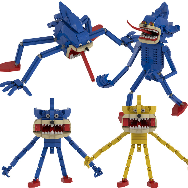 Model Kit Sonic - ミュータントブルーマイルズテイルズプローワーモンスターアセンブリPVCスタチューアクションフィギュアデスクコレクタブルアニメモデルおもちゃフィギュアギフト