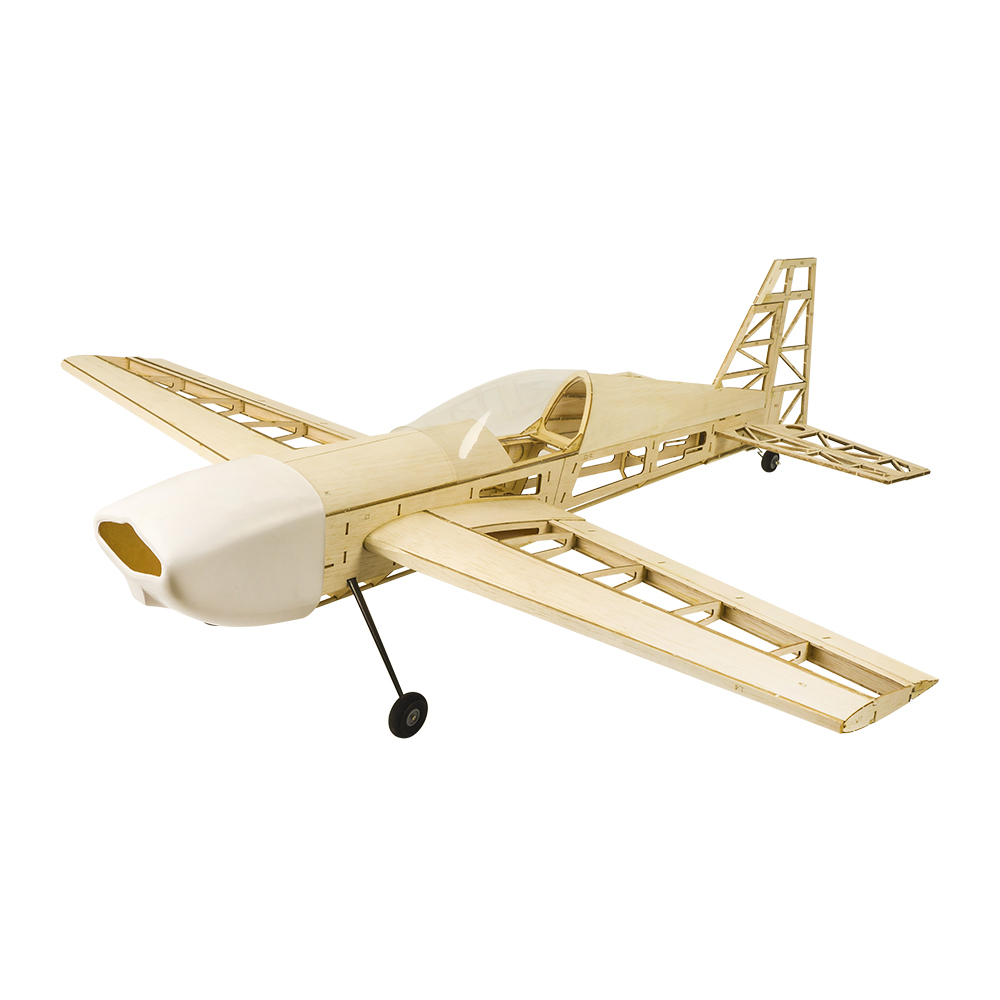 Model Kit Instructions - 新しいRC飛行機X01レーザーカットバルサ木製飛行機Extra330フレーム（カバーなし）翼幅1000mmバルサ木製モデル組み立てキット