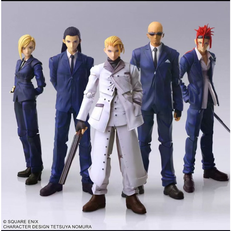 Model Kit Final Fantasy - 在庫あり BRING ARTS ファイナルファンタジー7 アクションフィギュア ゼン/リーノ/ルーサー/ラフス/イリーナ/ヴィンセント/クロード/ユフィ/シド・ヘヴェント/ノクティス