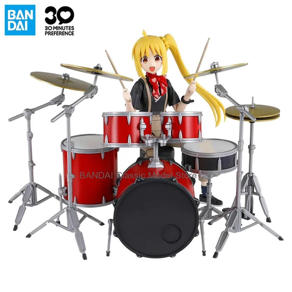 Model Kit Bocchi The Rock - ぼっち・ザ・ロック！ 30MP ニジカ・イジチ ドラムセット付きアニメプラスチックモデルキットコレクタブルデスクトップオーナメントホビーフェスティバルギフト