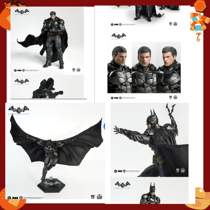 Model Kit Batman - 1/12 本物の Lpzz DC アーカムナイト マルチバース