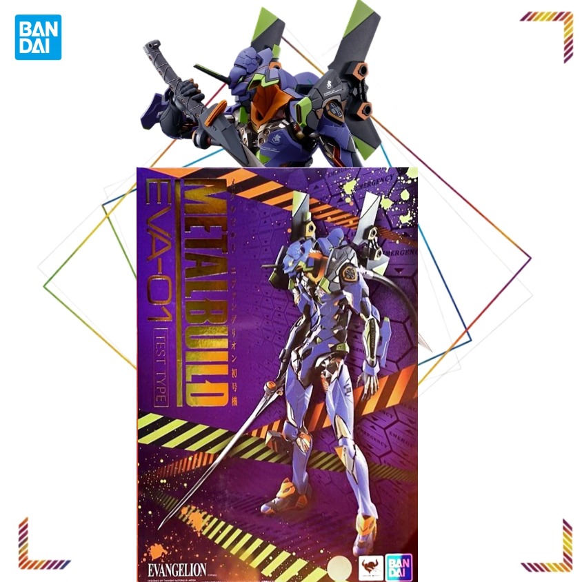 Model Kit Eva 01 - バンダイメタルビルド EVAユニット-01 アクションフィギュア 新世紀エヴァンゲリオン アニメコレクションモデル ギフト