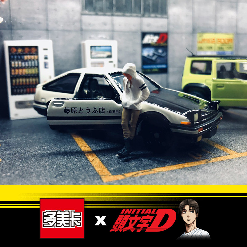 Model Kit Car - タカラトミー トミカプレミアム 486466 頭文字D トヨタ AE86