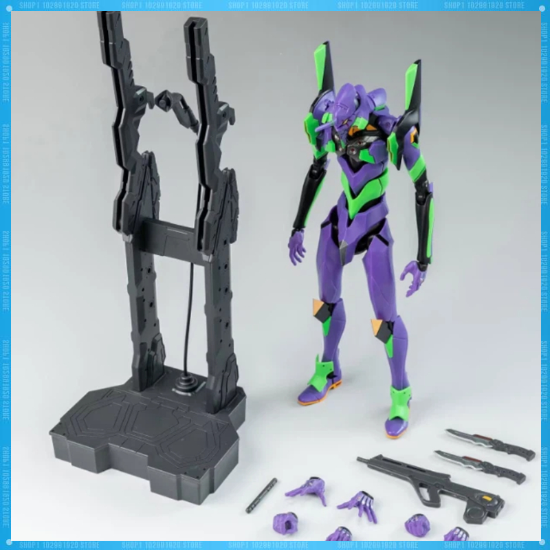 Model Kit Eva 01 - ヨロパック エヴァンゲリオン エヴァ テストタイプ01 AMKシリーズ 20cm組み立てモデルキット