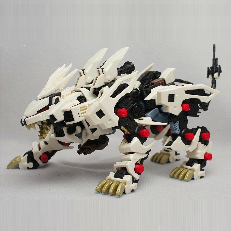 Model Kit Zoid - ズーム-ロボットライオンRZ-041 ligerゼロ1:72スケールビルディングブロックキット、プラスチックアセンブリモデル、誕生日とクリスマスのギフト