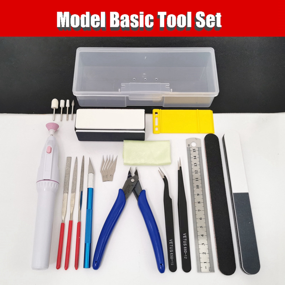 Model Kit Tweezers - クラフト用モデル基本ツール DIY モデルカー趣味構築修復組立ツール手作りはさみピンセット構築キット