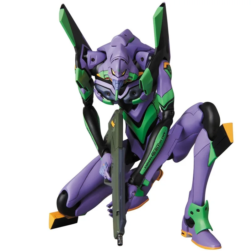 Model Kit Eva 01 - バンダイ新アニメ EVA エヴァンゲリオン-01 モデルフィギュアエヴァンゲリオン MAF080v 日本アニメ漫画人形置物子供のおもちゃギフト