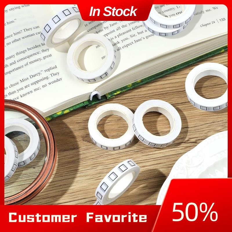 AT03 トップ10 ロール チェックボックス 和紙テープ  - Masking Tape Thin のレビューと価格