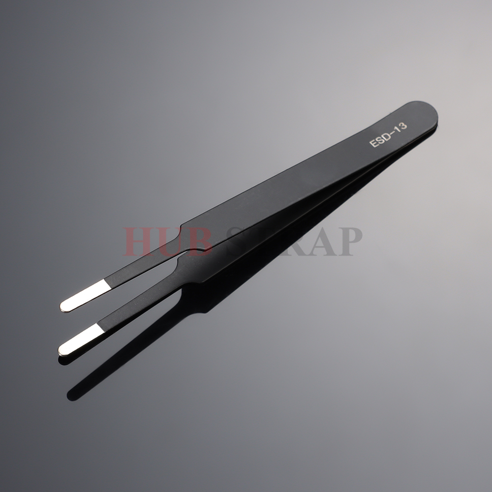 6 個の帯電防止ステンレス鋼ピンセット時計修理用精密メンテナ - Model Kit Tweezers のレビューと価格