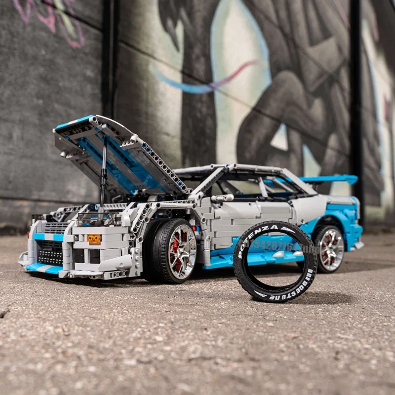 3383 個スーパーカーモデル構築キットブロックセルフロック - Model Kit R34 のレビューと価格