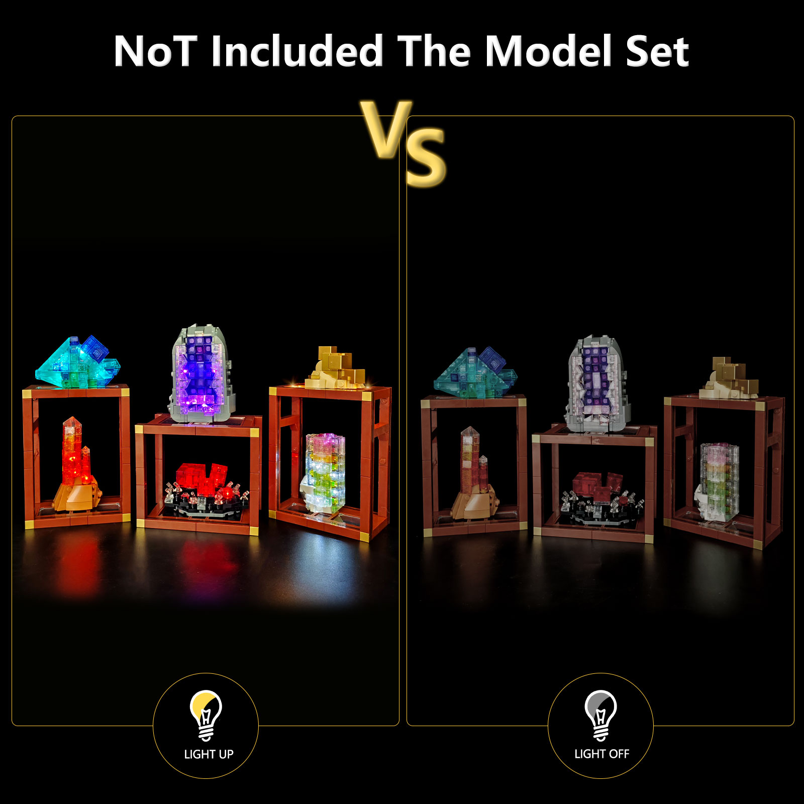 LYBMTWF LED 照明キットはレゴ 21362 ミネラ - Model Kit Instructions のレビューと価格