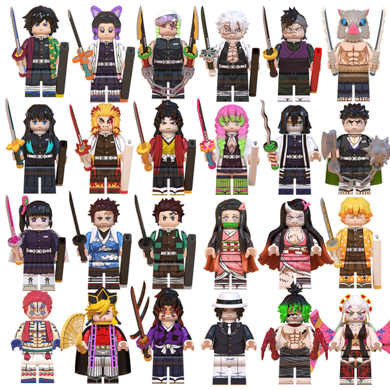アニメデビルキラービルディングブロックセット ミニドールと日 - Model Kit Nezuko のレビューと価格