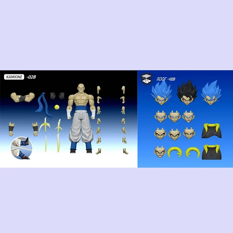 在庫あり カミオネ ドラゴンボールZ SHF 超サイヤ人ブル - Model Kit Zoid のレビューと価格