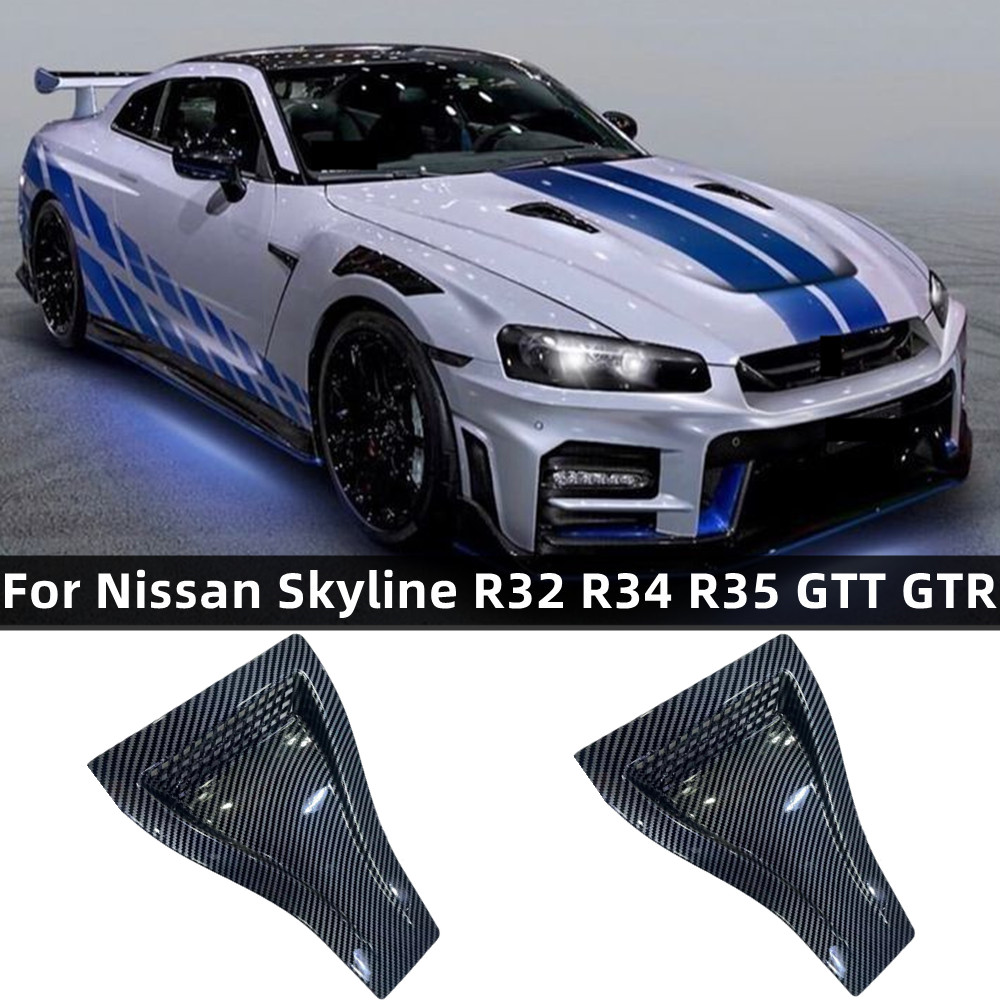 日産スカイライン用ユニバーサルエンジンフード,車の排気口,外 - Model Kit R34 のレビューと価格