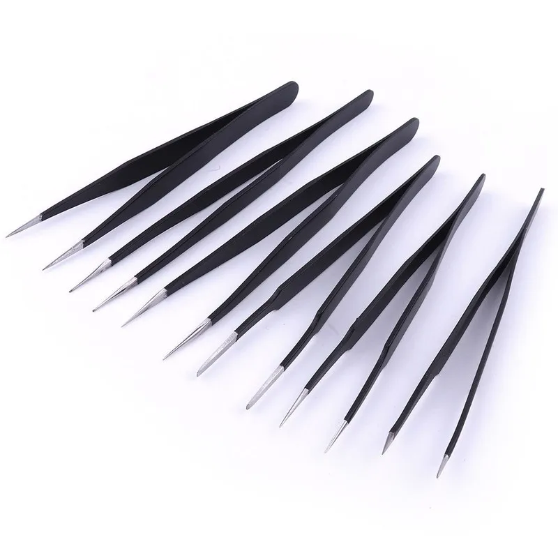 VETUS 帯電防止ステンレス鋼ピンセット Set6PC1. - Model Kit Tweezers のレビューと価格