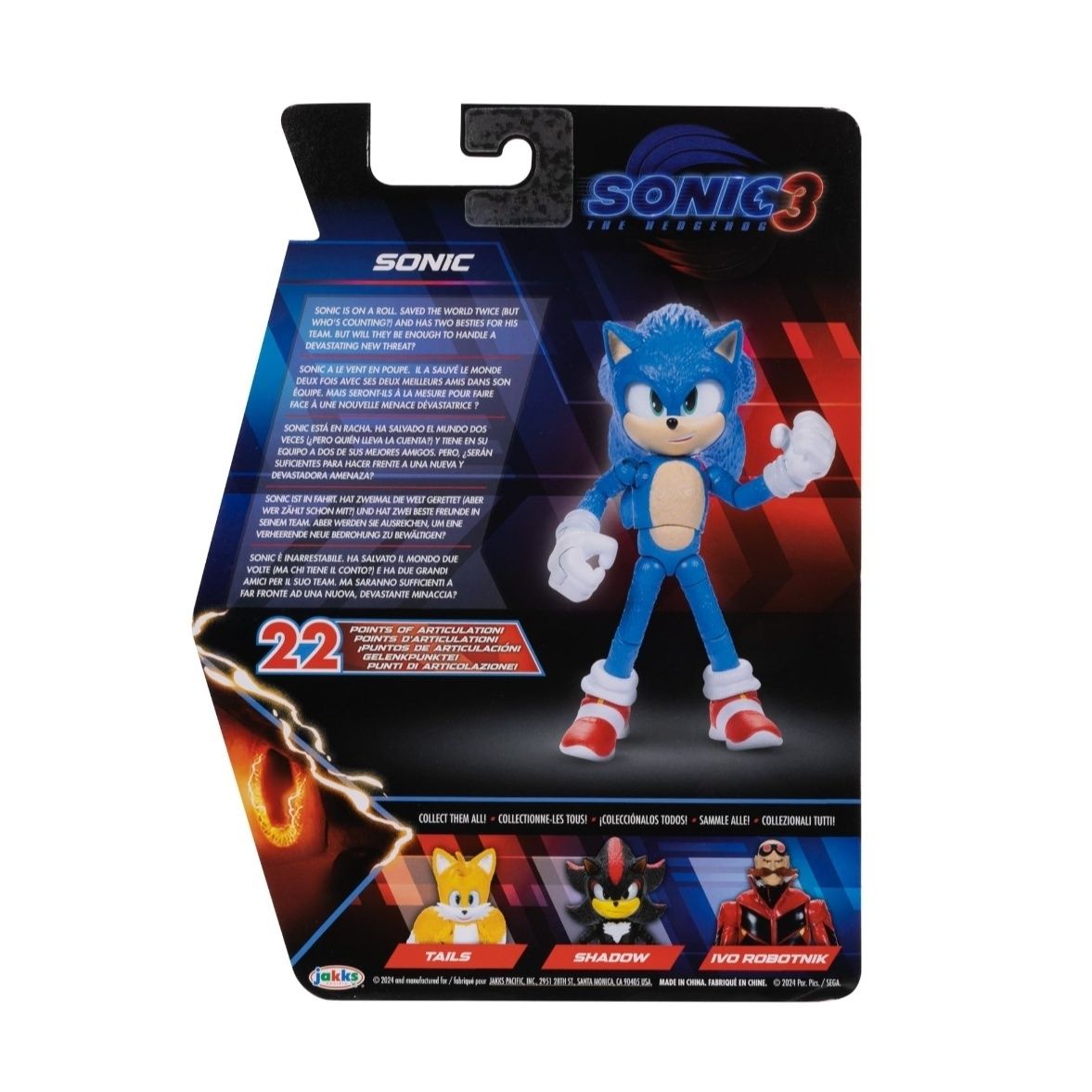ソニック・ザ・ヘッジホッグ3映画アクションフィギュア - 5 - Model Kit Sonic のレビューと価格