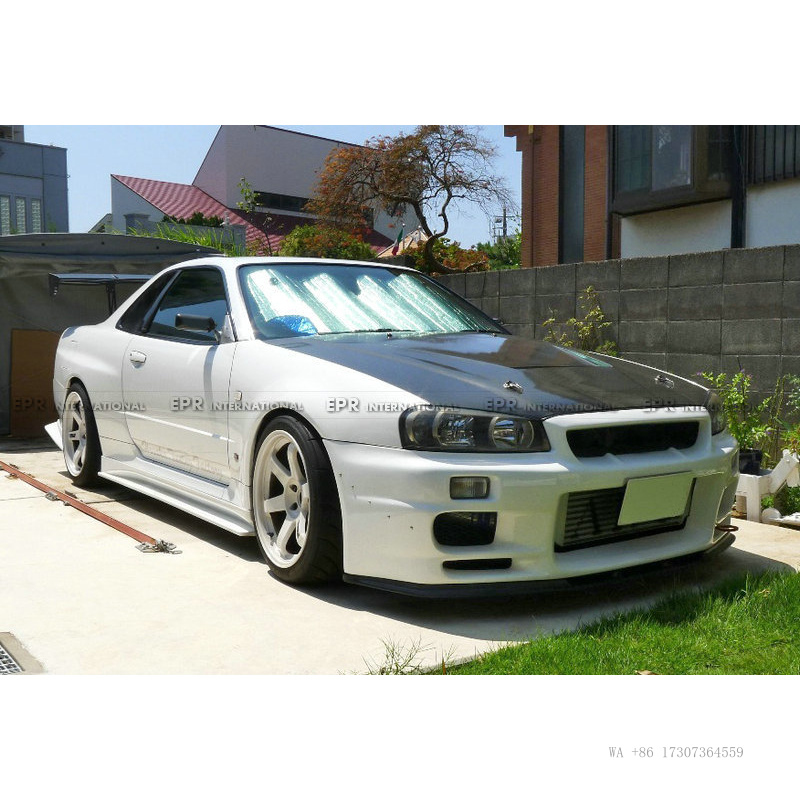 日産GTRスカイラインR34カーボンファイバー製小型ボディキ - Model Kit R34 のレビューと価格