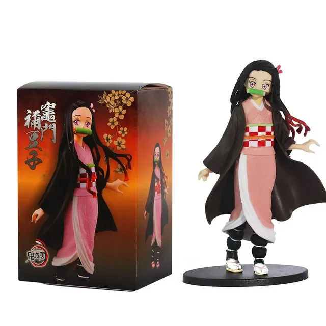 HOT@ # アニメ鬼滅の刃フィギュア 竈門炭治郎アクション - Model Kit Nezuko のレビューと価格