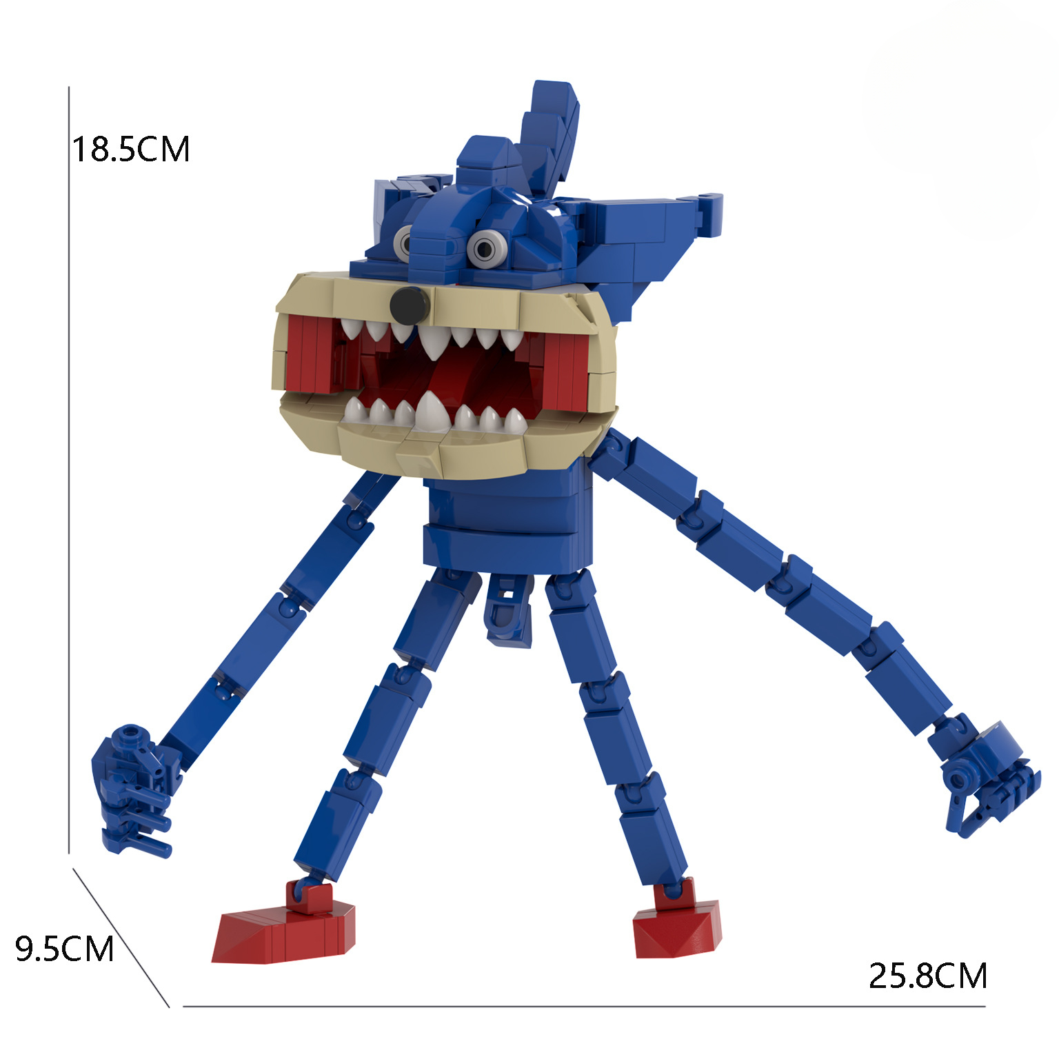 ミュータントブルーマイルズテイルズプローワーモンスターアセン - Model Kit Sonic のレビューと価格
