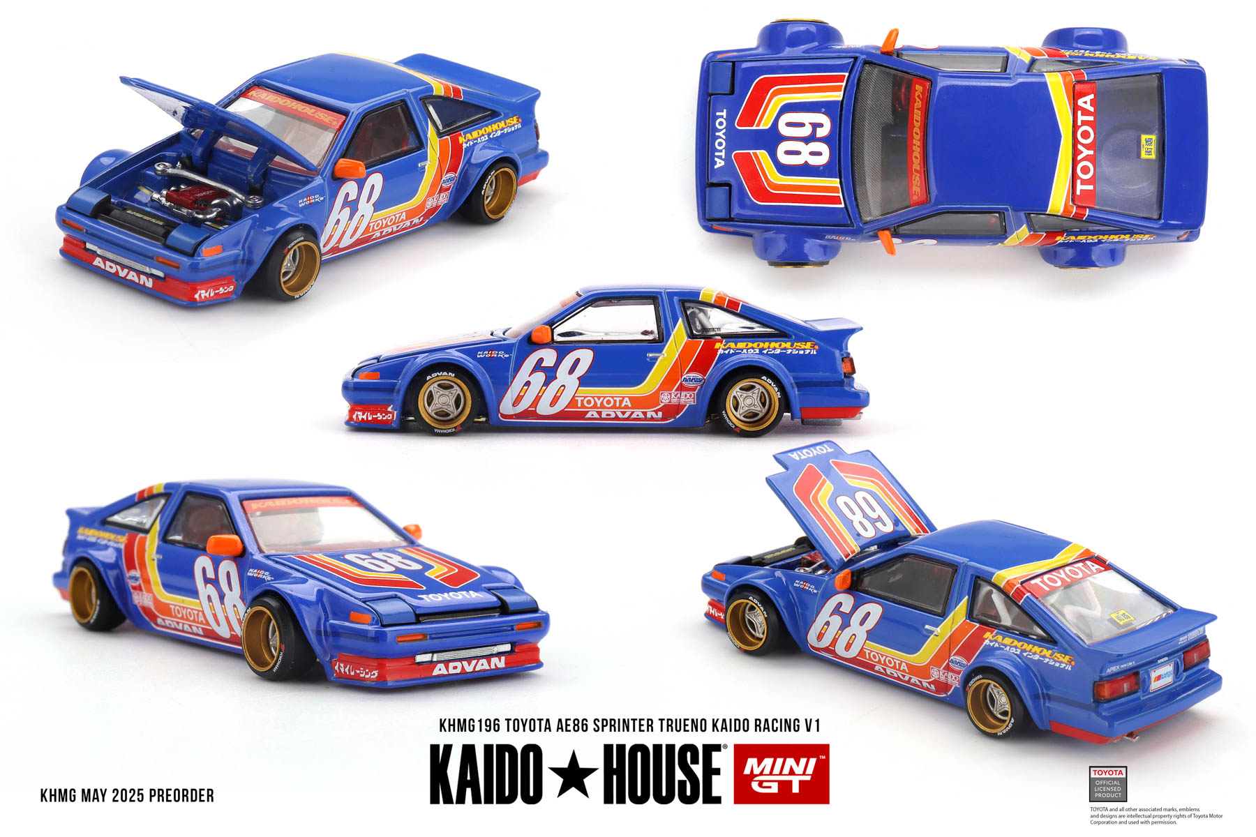 カイドハウス + MINIGT トヨタ AE86 スプリンタ - Model Kit Ae86 のレビューと価格