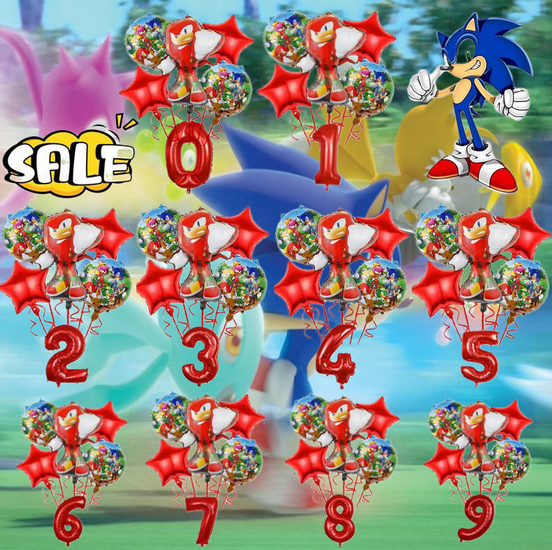 漫画ゲームソニックバルーンデジタルコンボセット（男の子向け） - Model Kit Sonic のレビューと価格