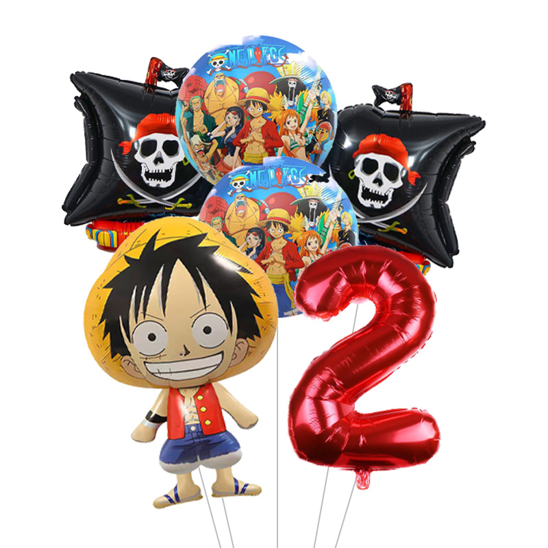 クールなワンピーステーマ ルフィテーマ ホイルバルーンセット - Model Kit One Piece Bandai のレビューと価格