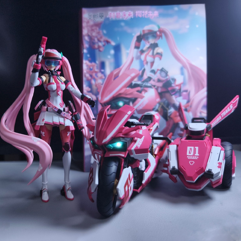 本物のソススキル 初音ミク 桜未来: ピンクソニックブームメ - Model Kit Sonic のレビューと価格