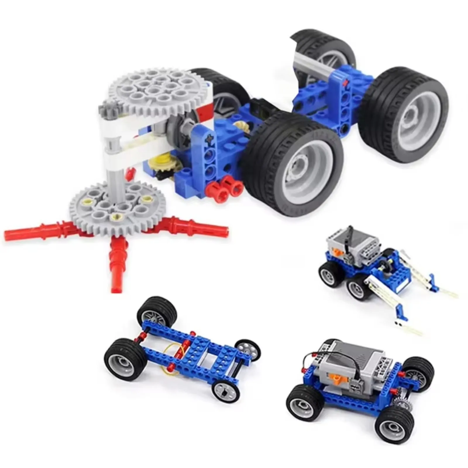 396ピース テクニカルMOCビルディングブロックキット パ - Model Kit Instructions のレビューと価格