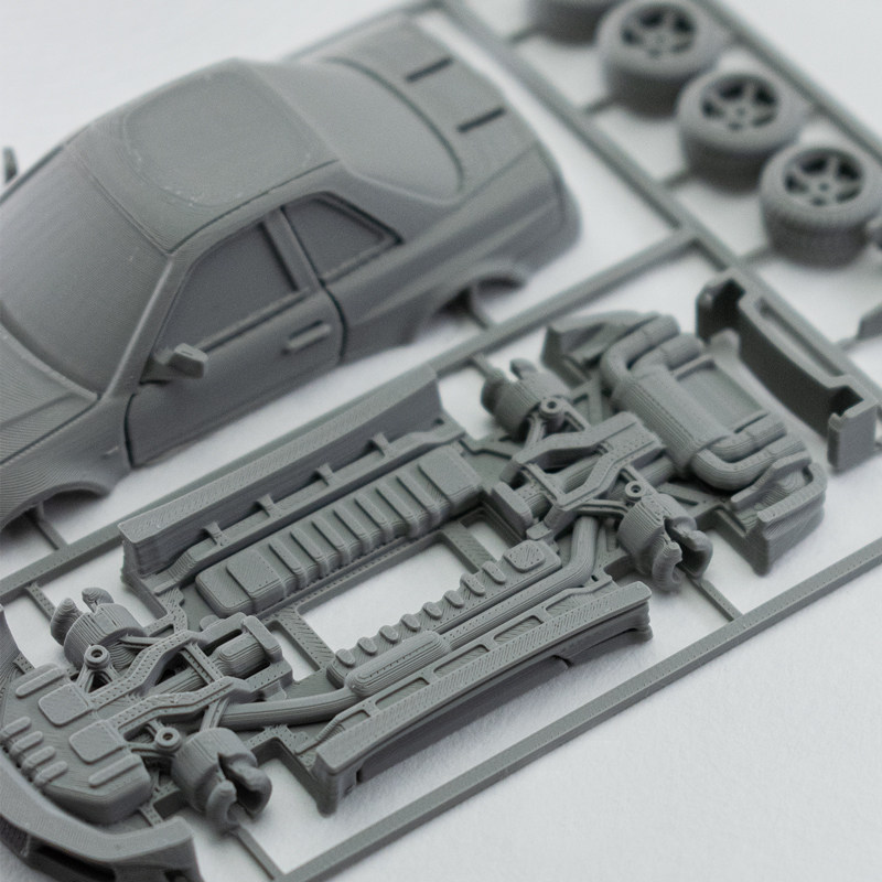 日産GTR R34車モデル組み立てキット 3Dプリント 日本 - Model Kit R34 のレビューと価格