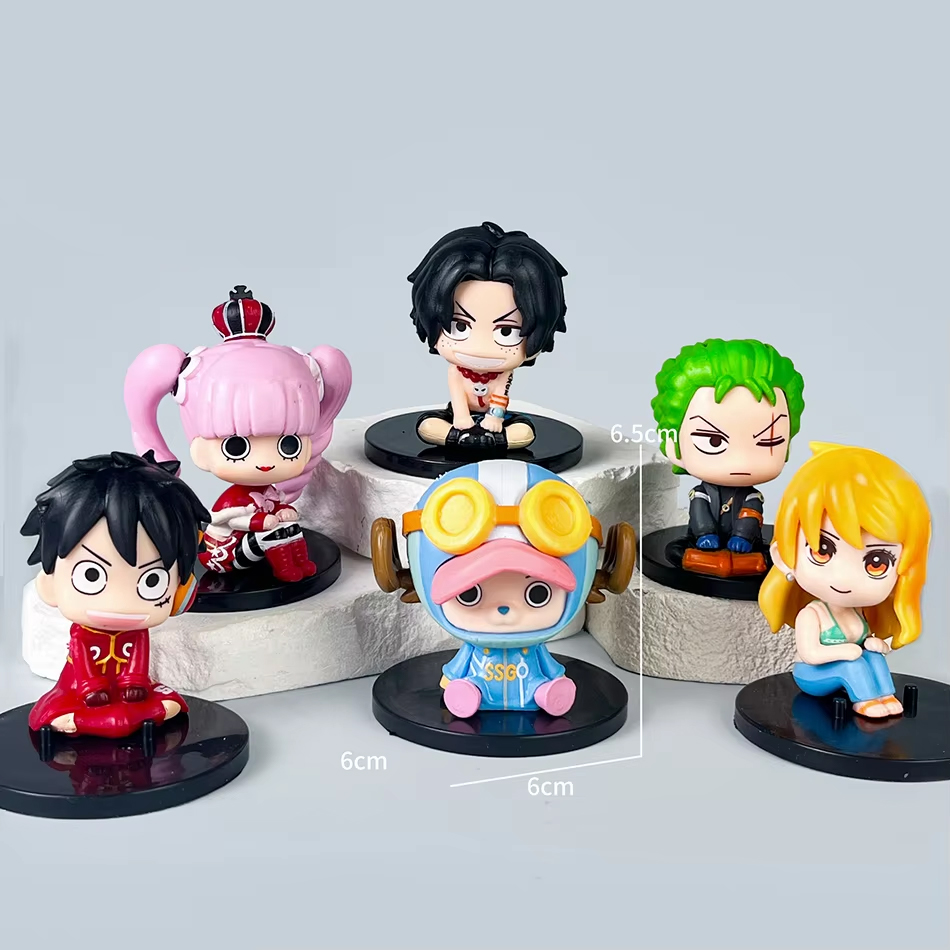 ホットワンピースアニメブラインドボックス手作りルフィゾロチョ - Model Kit One Piece Bandai のレビューと価格