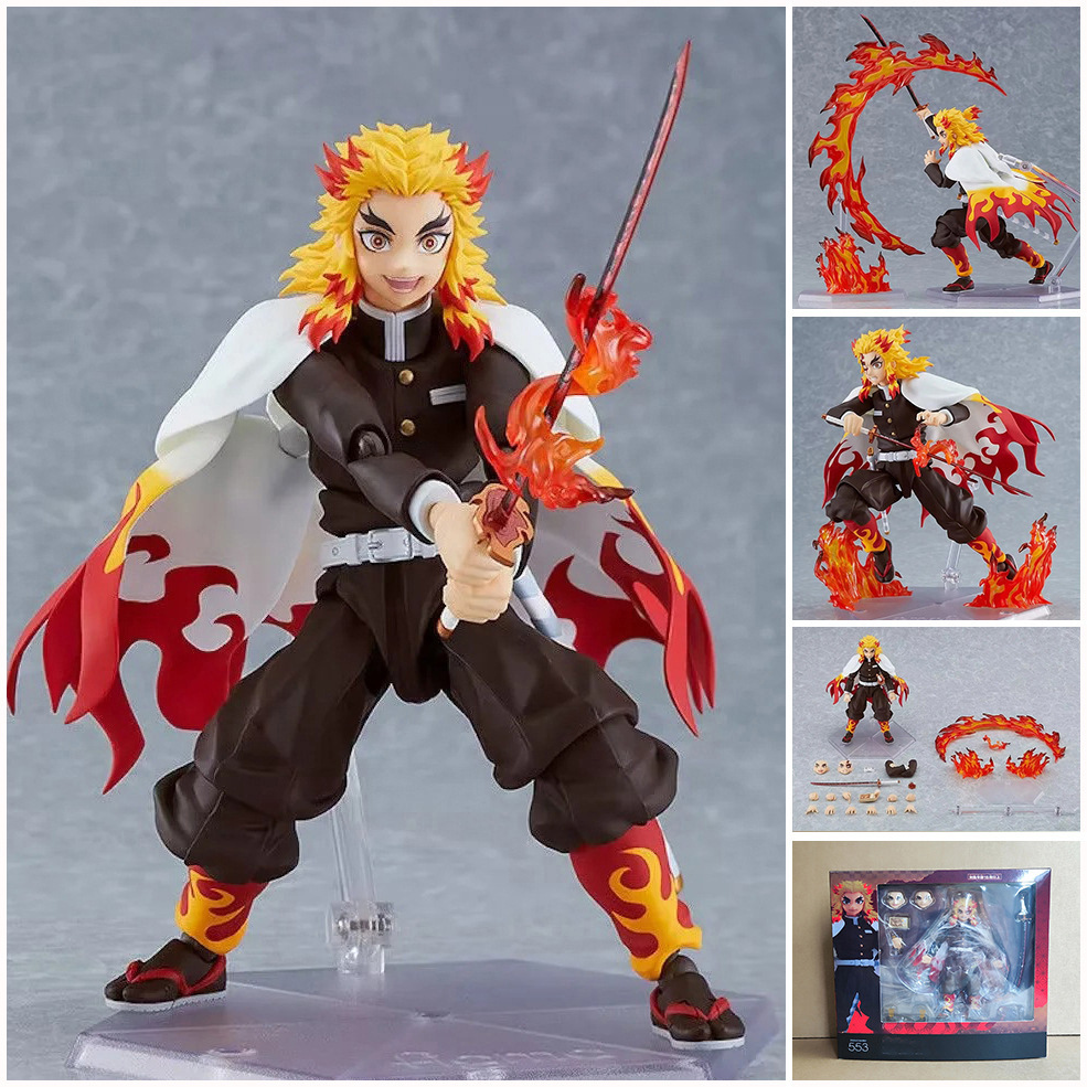 フィグマ553 鬼滅の刃 煉獄杏寿郎 可動アクションフィギュ - Model Kit Nezuko のレビューと価格