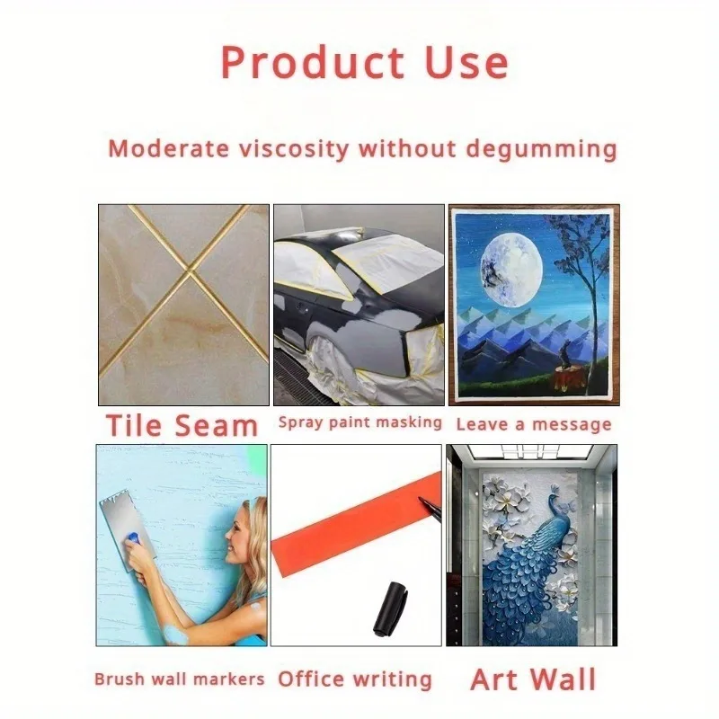 3 ロール/セットペイントテープマルチサーフェスマスキング簡 - Model Kit Paint Remover のレビューと価格