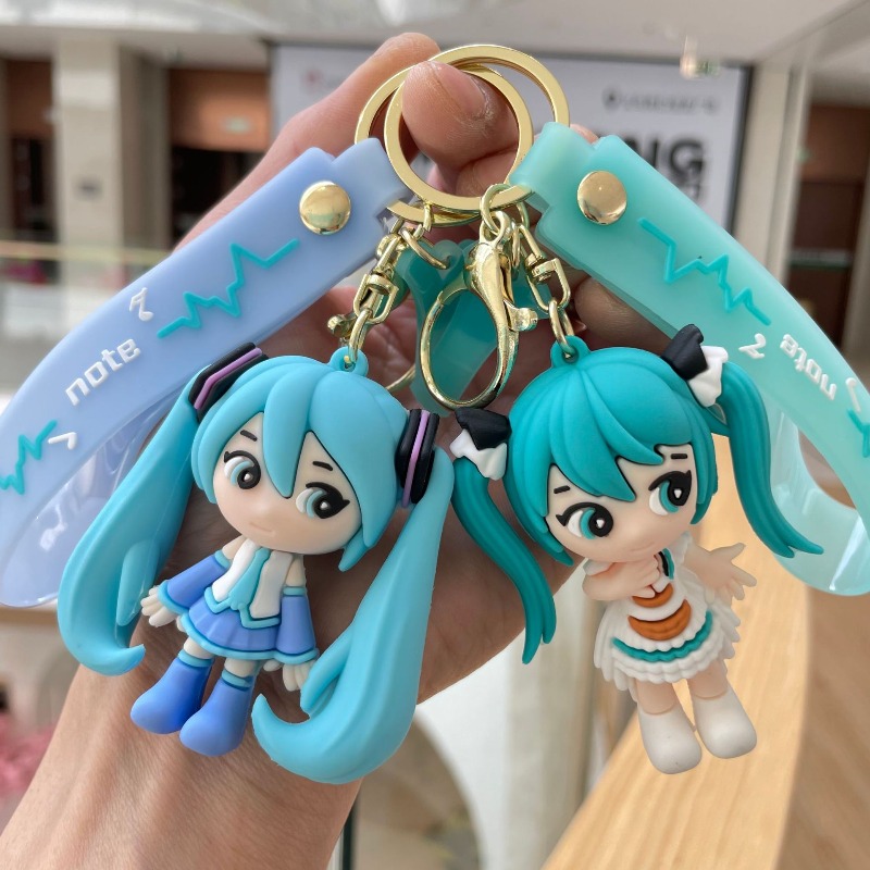 初音ミクキーホルダー新しいクリエイティブ漫画とかわいいファッ - Model Kit Car のレビューと価格