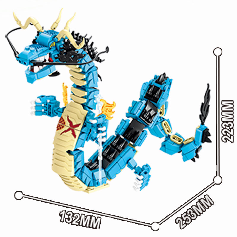 8in1 ワンピースビルディングブロックブルードラゴンカイド - Model Kit One Piece Bandai のレビューと価格