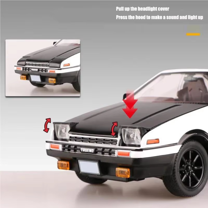 1/36 AE86 合金製カーモデル シミュレーションカー  - Model Kit Ae86 のレビューと価格
