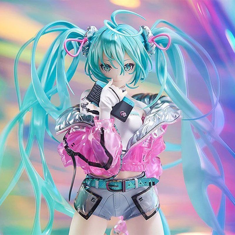三矢山舞初音ミクツインテールフィギュア、可愛いアニメガール車 - Model Kit Car のレビューと価格