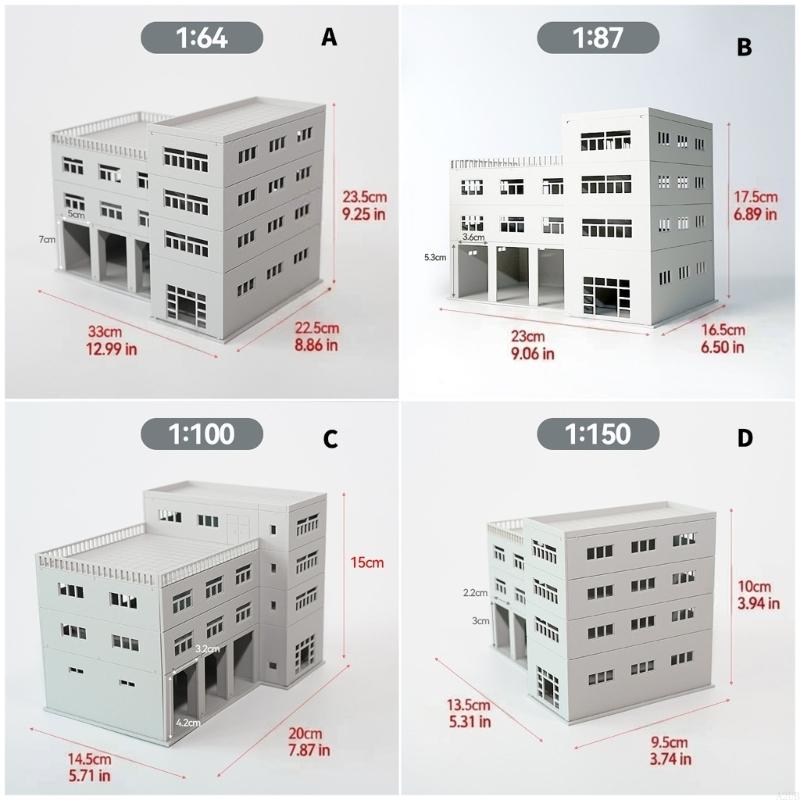 現実的なガレージ建物モデルキット創造的な遊びとディスプレイの - Model Kit Instructions のレビューと価格