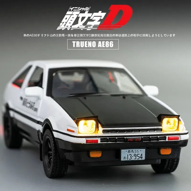 ダイキャスト-初期モデルの合金,0,1/32,ライト,音,プ - Model Kit Ae86 のレビューと価格