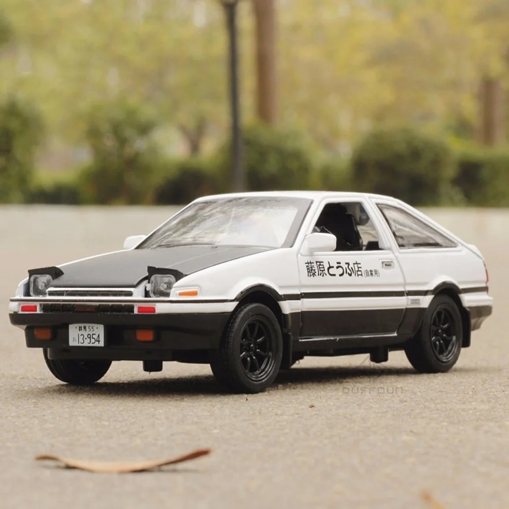 ダイキャスト-初期モデルの合金,0,1/32,ライト,音,プ - Model Kit Ae86 のレビューと価格