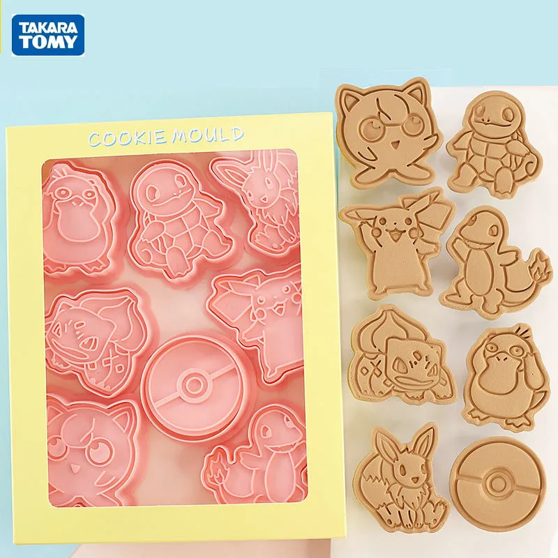 新しい 6 ピース/セットポケモンフィギュアクッキーカッター - Model Kit Cutter のレビューと価格
