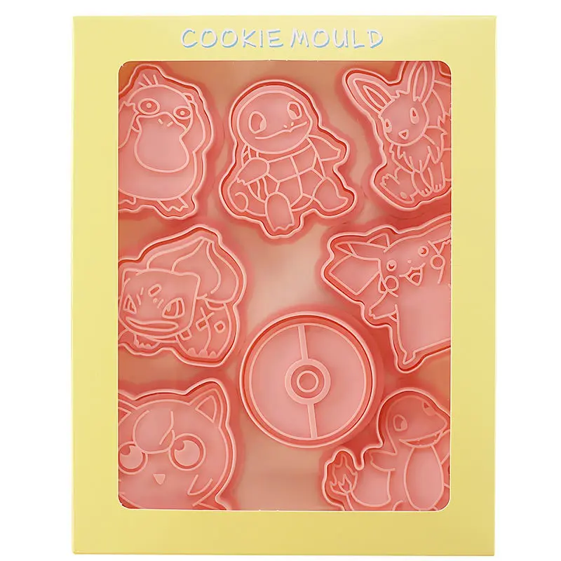 新しい 6 ピース/セットポケモンフィギュアクッキーカッター - Model Kit Cutter のレビューと価格