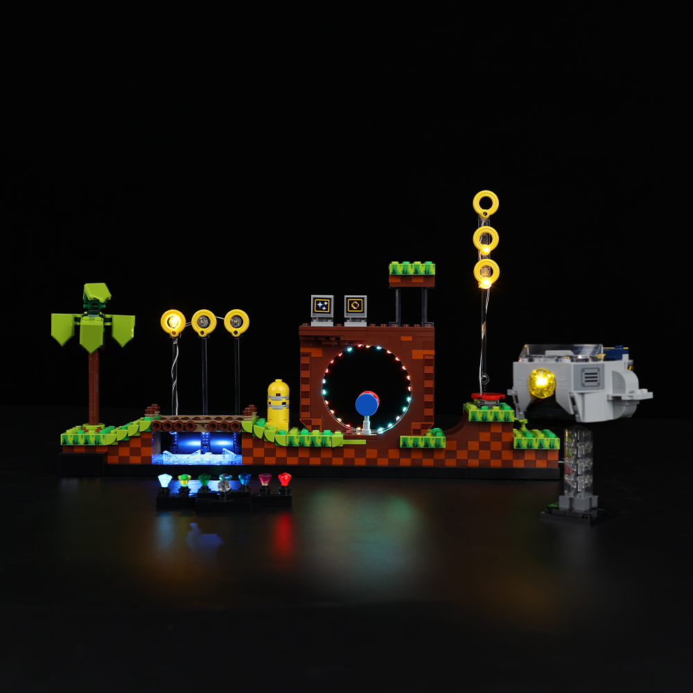 LEDライトキット 21331 ソニック・ザ・ヘッジホッグス - Model Kit Sonic のレビューと価格