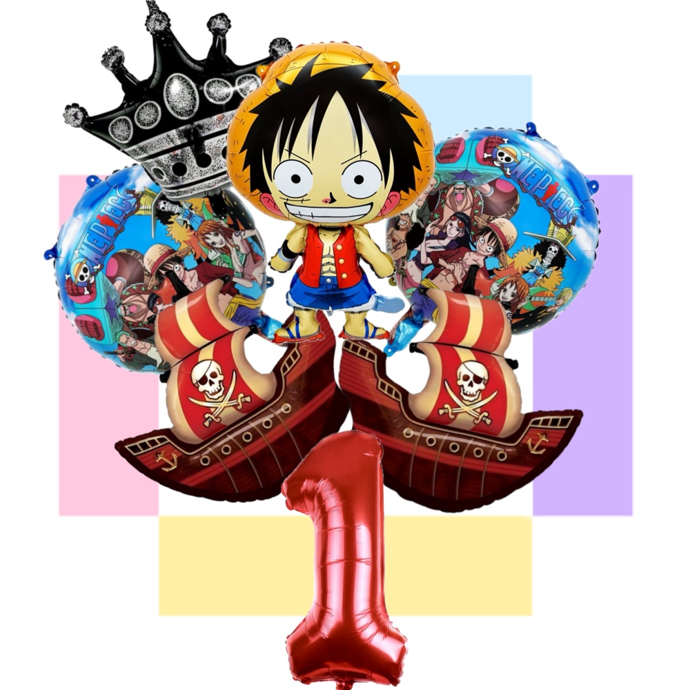 ワンピース誕生日バルーンセット ルフィホイルナンバーバルーン - Model Kit One Piece Bandai のレビューと価格
