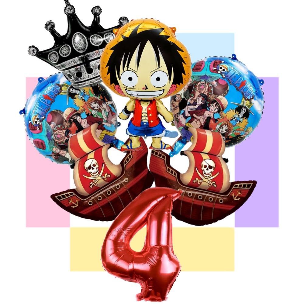 ワンピース誕生日バルーンセット ルフィホイルナンバーバルーン - Model Kit One Piece Bandai のレビューと価格